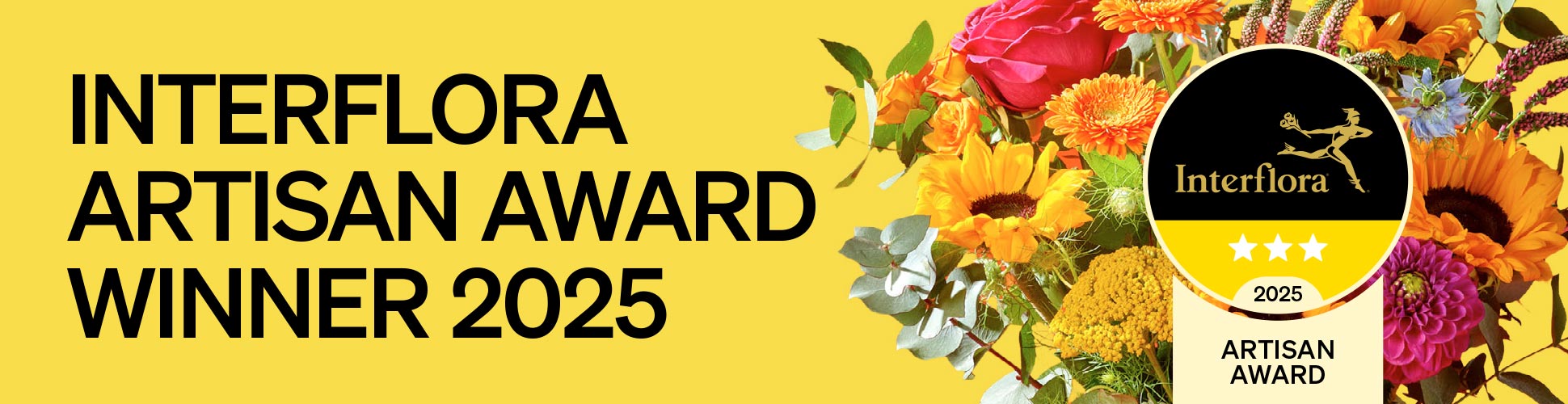 Interflora Artisan Award Winner 2025